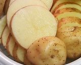 Xmas・ミートポテト焼き作り方1写真