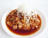 鶏むね肉でねぎたっぷり油淋鶏ユーリンチー作り方8写真