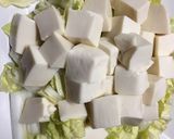 白菜と豆腐の簡単中華風サラダ作り方2写真