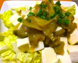 白菜と豆腐の簡単中華風サラダ作り方3写真