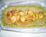 栗のせ抹茶黒豆ケーキ作り方5写真