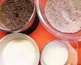 ☆チョコたっぷりシフォンケーキ☆14㌢型作り方1写真