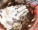 ☆チョコたっぷりシフォンケーキ☆14㌢型作り方5写真