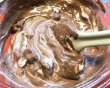 ☆チョコたっぷりシフォンケーキ☆14㌢型作り方6写真