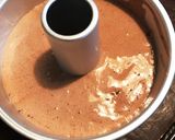 ☆チョコたっぷりシフォンケーキ☆14㌢型作り方8写真