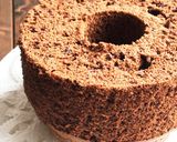 ☆チョコたっぷりシフォンケーキ☆14㌢型作り方9写真