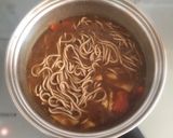 残りカレーのカレーそば!作り方3写真