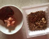 納豆と明太子のご飯作り方1写真