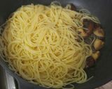 ☆水菜としいたけのアンチョビパスタ☆作り方8写真