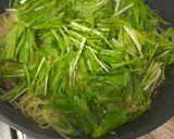 ☆水菜としいたけのアンチョビパスタ☆作り方9写真