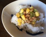 納豆とコーン&ブロッコリーのご飯作り方3写真