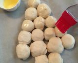 クリスマスツリーちぎりパン作り方4写真