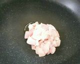 ホワイトソースでエビチキンドリア作り方6写真