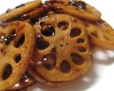 大葉にんにく醤油で☆蓮根のソテー作り方6写真