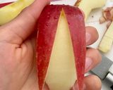 初心者でも⁉︎りんごの飾り切り四種盛り✨作り方9写真