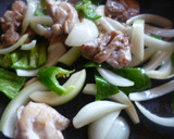 鶏肉とお野菜のオイスター炒め♪作り方5写真