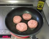 トロけるチーズインハンバーグ作り方7写真