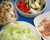 MARINATED LEFT OVERS作り方1写真