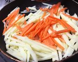[韓国料理]じゃがいも炒め(감자채볶음)作り方4写真