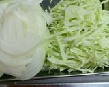 ☆アンチョビキャベツのパングラタン風☆作り方1写真