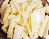 レンジで時短！ほっくりジャーマンポテト作り方1写真