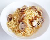 マッシュルームとガーリックのパスタ作り方7写真