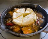 超美味！塩辛とカマンベールのアヒージョ♪作り方5写真