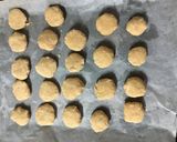 サクッホロ〜きなこと米粉のスノーボール作り方5写真