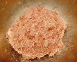 餃子のあんで作るミートローフ☆リース作り方1写真