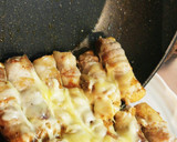 厚揚げの豚肉巻き♪甘辛柚子胡椒チーズ焼き作り方12写真