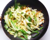 キャベツとにんじんの怪味ソース炒め作り方3写真