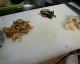 ホタテの紐の中華スープ作り方1写真