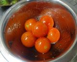 プチトマトのハチミツマリネ♪作り方1写真