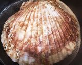 フライパンで！殻付きホタテの焼き方作り方1写真