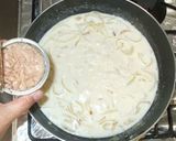 ツナクリームパスタ♪簡単パスタソース作り方7写真