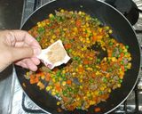 簡単ドライカレー♪カレー粉ゆで卵子供好き作り方6写真