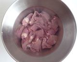 鶏レバーの赤ワイン煮作り方2写真