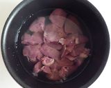 鶏レバーの赤ワイン煮作り方3写真
