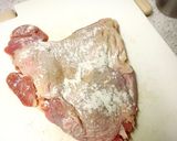 揚げないチキン南蛮♪らっきょうタルタルで作り方1写真