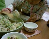 サツマイモと枝豆の炊き込みご飯作り方3写真