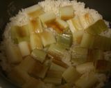☆焼き長ねぎの炊き込みご飯☆作り方4写真