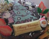 クリスマス★チョコレートケーキ作り方5写真