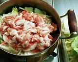 たっぷり白菜と豚肉煮作り方2写真