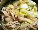 たっぷり白菜と豚肉煮作り方4写真