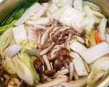 冷凍うどんで!あったか味噌味のほうとう風作り方5写真