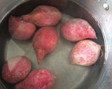 紫いもフィリング作り方1写真