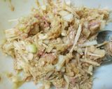 ☆ﾍﾙｼｰえのき茸の味噌ﾋﾟｰﾏﾝ肉詰め作り方1写真