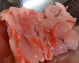 ⌘金目鯛のコンソメ醤油和え⌘作り方1写真