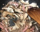 ひき肉とほうれん草のトマトバジルパスタ作り方2写真