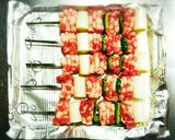 薄切り肉で♪豚ネギマ串焼き作り方5写真